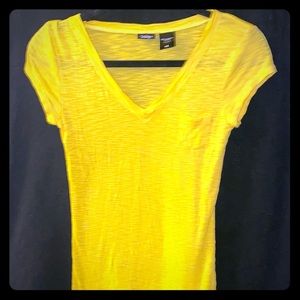 Juniors Medium Burnout Single Pocket Tee